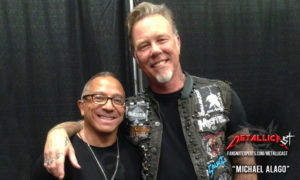James Hetfield and Michael Alago