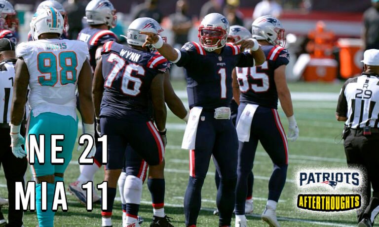 Week 1: Patriots 21 – Dolphins 11
