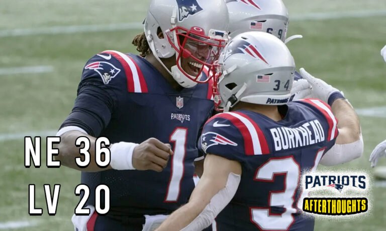 Week 3: Patriots 36 – Raiders 20