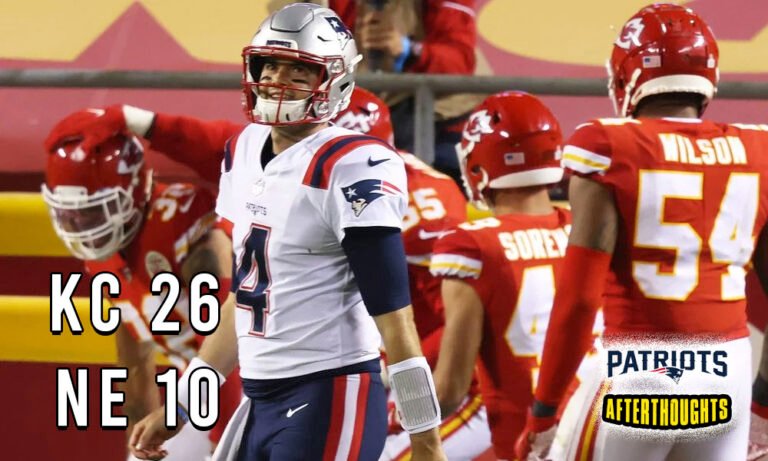 Week 4: Chiefs 26 – Patriots 10