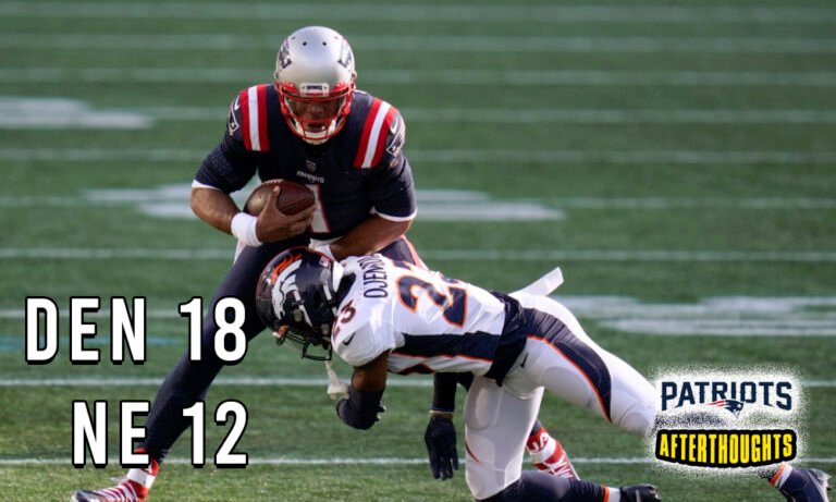 Week 5: Broncos 18 – Patriots 12