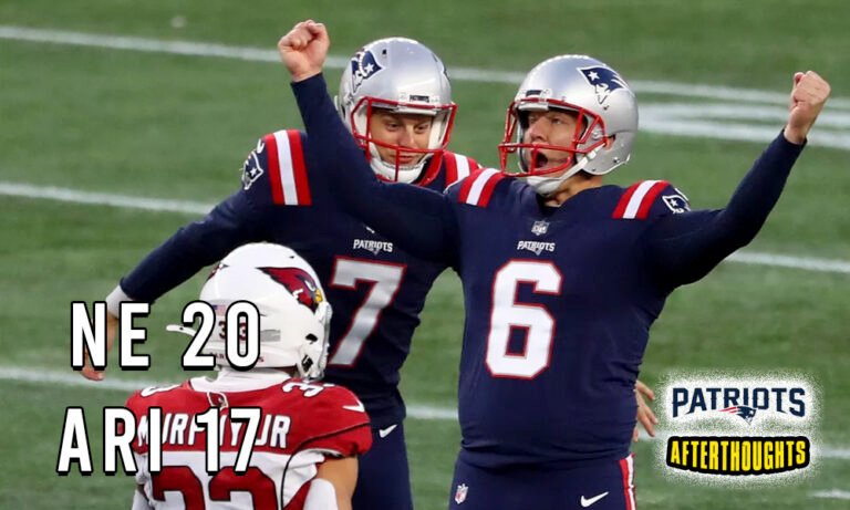Week 11: Patriots 20 – Cardinals 17