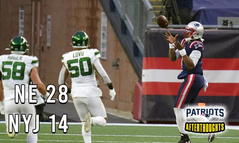 Week 16: Patriots 28 – Jets 14
