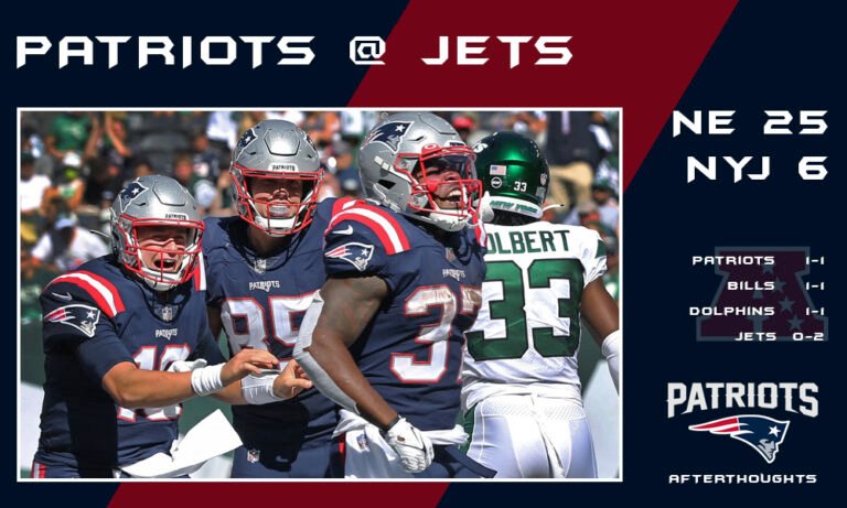 Patriots 25 – Jets 6