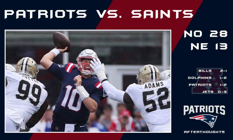 Saints 28 – Patriots 13
