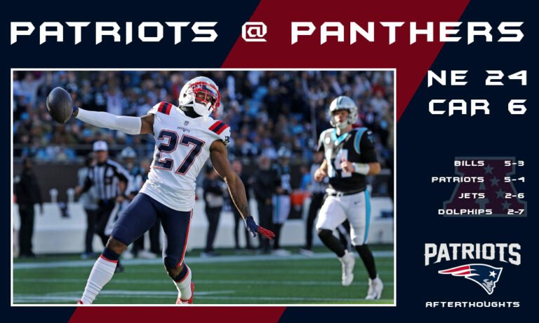 Patriots 24 – Panthers 6