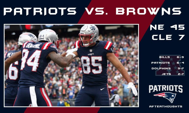 Patriots 45 – Browns 7