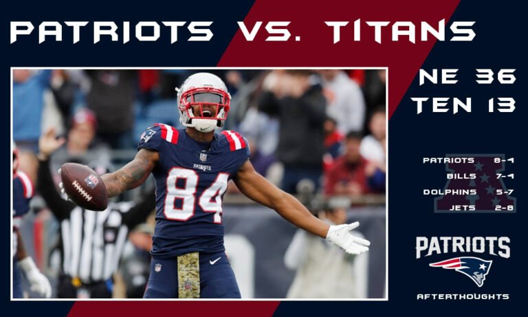 Patriots 36 – Titans 13