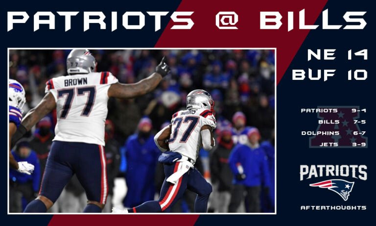 Patriots 14 – Bills 10