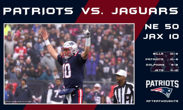 Patriots 50 – Jaguars 10