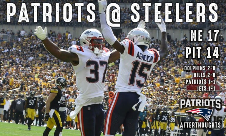 Patriots 17 – Steelers 14