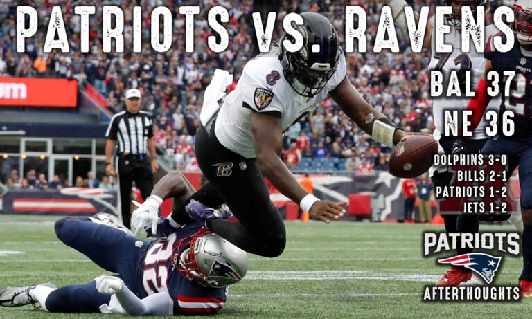 Ravens 37 – Patriots 26
