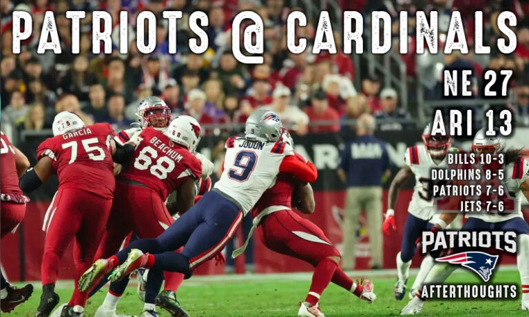 Patriots 27 – Cardinals 13