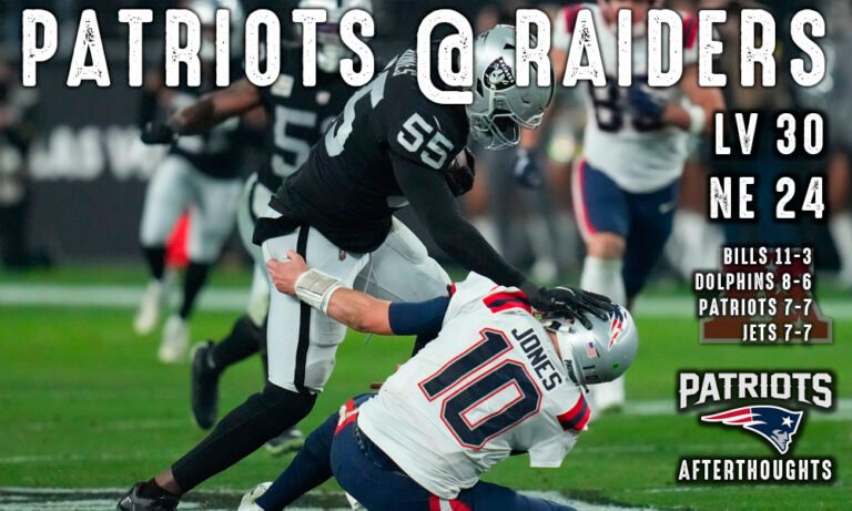Raiders 30 – Patriots 24