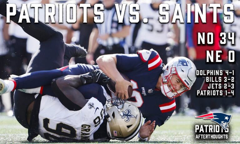 Saints 34 – Patriots 0
