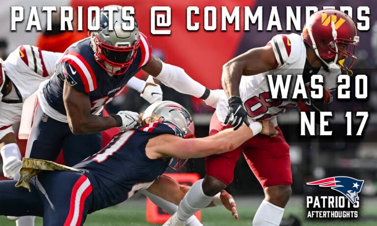 Commanders 20 – Patriots 17