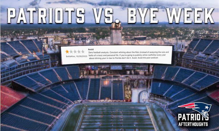 Patriots vs. Bye Week