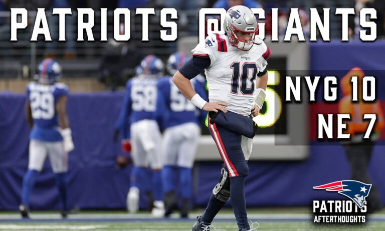 Giants 10 – Patriots 7