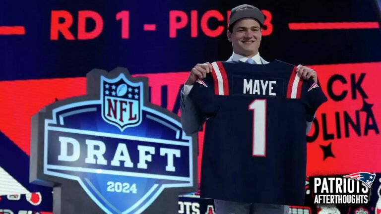 Drake Maye Is Now A New England Patriot
