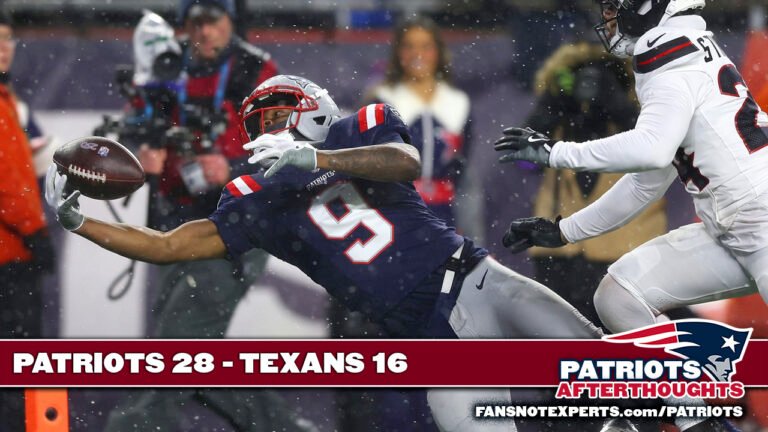 ON THE AFC CHAMPIONSHIP! Patriots 28 – Texans 16