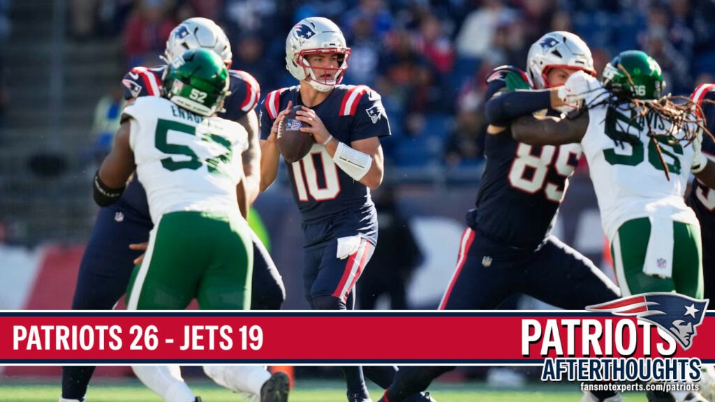 THREE IN A ROW! Patriots 26 – Jets 19